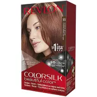 Revlon Colorsilk pysyvä hiusväri N55 Vaaleanpunainen ruskea