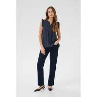Culture Cutoril Top - Navy - S