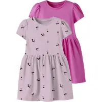Name it Nmfvivia Ss 2P Dress Noos - Pink - 92