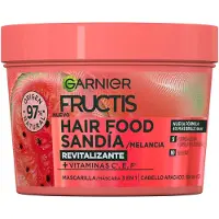 Garnier Elvyttävä naamio - FRUCTIS - Hairfood J390 - 390 ml - 96% luonnollista alkuperää - Vegaaninen