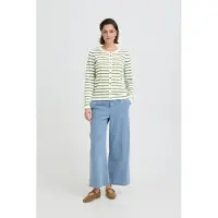 Ichi Ihluls O-Neck Ca - Green - XL