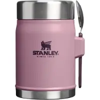 Stanley The Legendary Classic Food Jar ruokatermos ja spork, 0.41 l, Purple Smoke