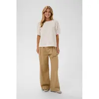 Saint tropez Palasz Ss Blouse - Cream - S
