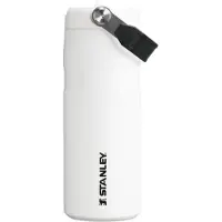 Stanley Iceflow Flip Straw 2.0 Chalk juomapullo – 470 ml, valkoinen