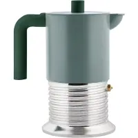 Alessi Vite PM01/6 GR mutteripannu induktioliedelle – 6 kuppia, salvianvihreä