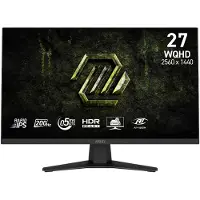 MSI 68,6 cm (27") 2560 x 1440 Pixel 9S6-3CE41H-067 16:9 Wide Quad HD Rapid IPS 0,5 ms 200 Hz HDR DisplayPort HDMI VESA