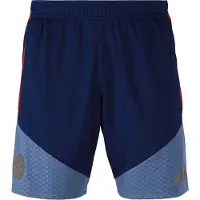 Adidas Urheiluhousut 'Teamline' kyyhkynsininen / tummansininen / punainen