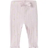 Name it Leggingsit 'NBFJELLY' keltainen / vaaleanvihreä / roosa / valkoinen