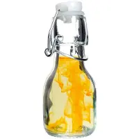 Hobby Hall Lasinen klipsipullo 75 ml, Butelis su kamščiu stiklinė 75 ml