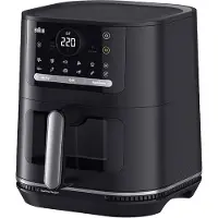 Braun MultiFry 5 HF 5075I, 6 l, 1,6 kg, 2000 W, airfryer, Black/Grey
