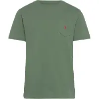 Ralph Lauren Cotton Jersey Pocket Tee - Khaki green - 117-123