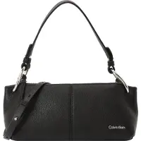 Calvin Klein Olkalaukku 'Slouchy Convertible Shoulder' musta