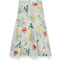 Vero Moda Hame 'VMVALENTINA' sininen / keltainen / harmaa / tummanpunainen