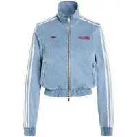 Adidas Coca-cola Firebird Reg Denim Kokovetoketjullinen Collegepaita