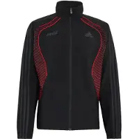 Adidas Välikausitakki 'Coca Cola Teamgeist 26' tummanharmaa / punainen / musta