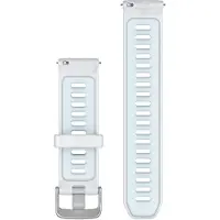 Garmin Quick Release -silikoniranneke 20 mm, valkoinen/sininen