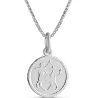 Top Gold hopeinen Jousimies horoskooppi riipus ketjulla 45cm 32 5712 0000