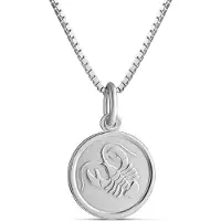 Top Gold hopeinen Rapu horoskooppi riipus ketjulla 45cm 32 5707 0000
