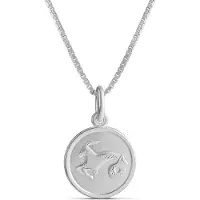Top Gold hopeinen Kauris horoskooppi riipus ketjulla 45cm 32 5701 0000