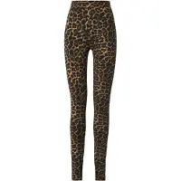 Urban Classics Leggingsit ruskea / musta