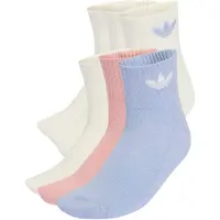 Adidas Sukat 'Mid Ankle 6 Pairs' vaaleabeige / opaali / vanha roosa