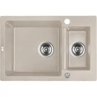 Laveo Graniittinen keittiöallas Celia SBC_430T, beige