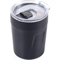 Troika ESPRESSO DOPPIO, Musta, Ruostumaton teräs, Ruostumaton teräs, Muovi, Kahvi, 160 ml (CUP65/BK)