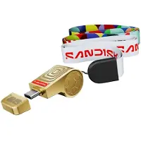 SanDisk - FIFA World Cup 2026 (Gold Edition) - USB flash drive - 128 GB - 128GB - USB-tikku