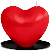 Mikamax Melting Heart Candle