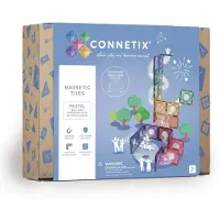 Connetix Pastel Ball Run Expansion Rakennuspeli 80 Kappaletta