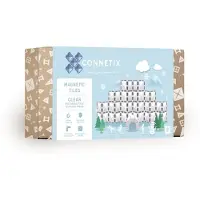 Connetix Clear Rectangle Pack 12 Pieces - Multi/patterned - ONE SIZE