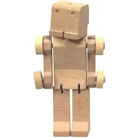 Primi Passi - Wooden Transforming Robot/Truck