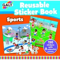 Galt - Reusable Sticker Book - Sports (31000151)