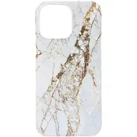 Onsala Collection MagSerie iPhone 15 Pro Max White Rhino Marble suojakuori