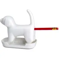 Winkee - Pencil sharpener - Sharp end Pup White with sound - White