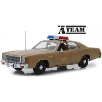 Greenlight Collectibles - 1/18 The A-Team (1983-87 TV) - 1977 Plymouth Fury US Army Police