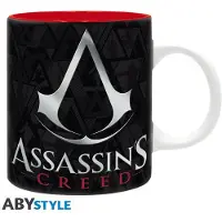 Abysse Corp ASSASSIN'S CREED Muki 320 ml Koristekuvio Musta ja Punainen