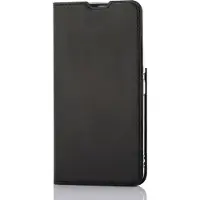 Wave BookCase -suojakotelo, Samsung Galaxy S22 5G, musta