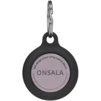 Onsala Collection Silicone Holder, AirTag -avaimenperä, Musta