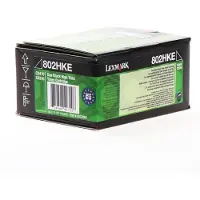 Lexmark värikasetti 802HKE - Vakiokapasiteetti 4 000 sivua - 1 kpl pakkaus - musta
