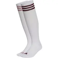 Adidas Urheilusukat '3 Stripes Knee 2 Pair Pack' ruskea / eosiini / valkoinen