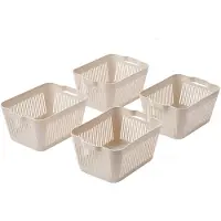 Liewood Makeeva Basket S 4-Pack - Cream - ONE SIZE