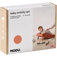 Modu Vauva Motoristen taitojen sarja - 10 Osaa - Burnt Orange/Du - - OneSize - Motoriikkalelut