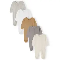 MINOTI Potkuhousut/body kerma / kameli / meleerattu beige / kivenharmaa