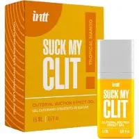Intt Suck My Clit - klitoriskiihottava geeli naisille - mango (15 ml)