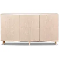 Skovby #413-senkki valkoöljytty tammi 149 x 80 cm