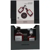 Depot Kuluttajapakkaus G-setti Depot200 hiushoitoa nro 209, hiusvoide, rauhoittava, 100 ml + 100 hiustenpuhdistusainetta nro 109, hiusshampoota, rauhoittava