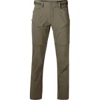 Bergans Men's Convertible Zip-Off Softshell Pants Green Mud Ulkoiluhousut 58