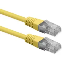 Roline patch cable - 2 m - yellow pantone 135C - Keltainen