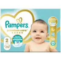 Pampers Premium Care Tape -vaipat, koko 2, 136 vaippaa
